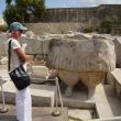 Tarxien, small lady bij de onderste helft van een zogenaamde  Fat Lady