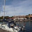 Dulce afgemeerd in Mith&iacute;mna, Lesbos
