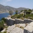 Citadel uit de Oudheid boven de Baai van Bozuk B&uuml;r&uuml;