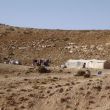 Bedou&iuml;enen in de kale ongenaakbaarheid van de Libanese bergen