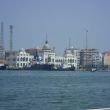 Port Sa&iuml;d, gebouw van de Suez Canal Authority. Einde Suezkanaal