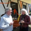 Ans met Chris Braad, buitenlid en broer van de voorzitter