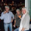Barbara met haar moeder en Wiger in Caf&eacute; 't Uyltje op de Varkenmarkt