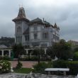 Ribadesella. E&eacute;n van de monumentale strandvilla's, Villa Rosario, nu een hotel.