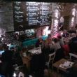 11 november 2017. Onze tafel in grieks Restaurant Sirtaki. Vlnr. Anna, Floor, Lo&iuml;s, Bas en Romm