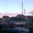 17-11-2017. De 'narrow boat', vaste overwinteraar, kwam vandaag terug.