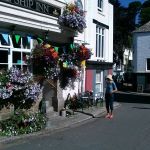 'The Ship Inn' in Fowey, waar we zullen gaan eten.