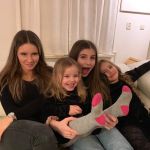 Vlnr. Nikita, Lina-Mae, Esri en Vaj&egrave;n.