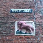De steegjes in Enkhuizen hebben soms vreemde namen.