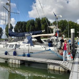 30 augustus 2023. Vandaag halen we in Numansdorp de boot verder leeg.
