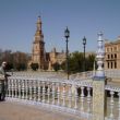 Sevilla, Plaza de Espa&ntilde;a, Spaans paviljoen