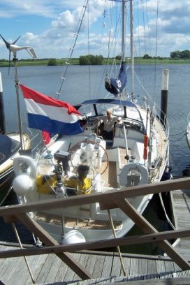 Dulce ligt er feestelijk bij, klaar voor vertrek