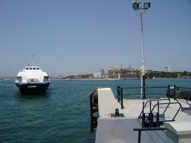 Het Haydarpasja Gari in Kadiköy, het beginstation van de Bagdadspoorlijn