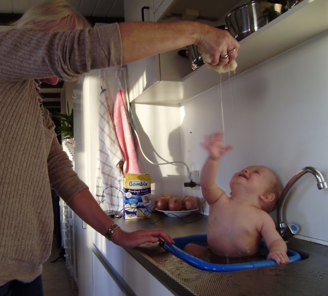 Jaren vijftig romantiek in de keuken van ons huisje