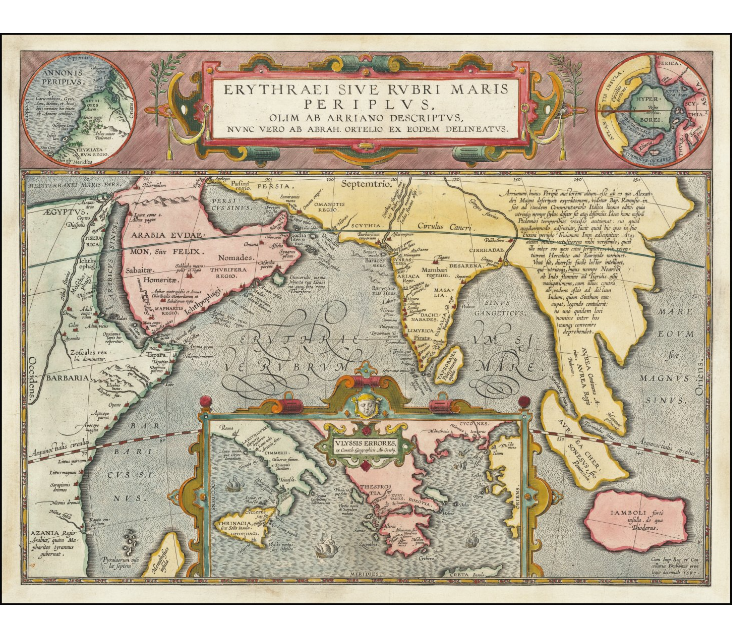 Een kaart uit de 17e eeuw (Bron Wikipedia)