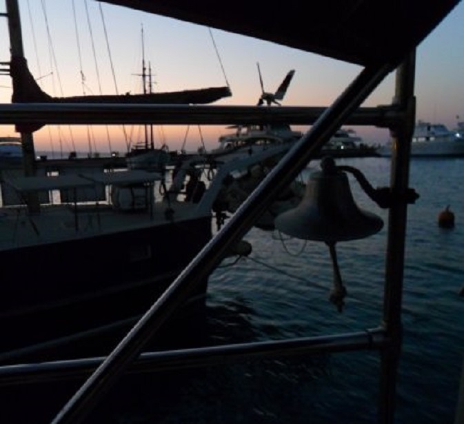 Broze dageraad in Hurghada