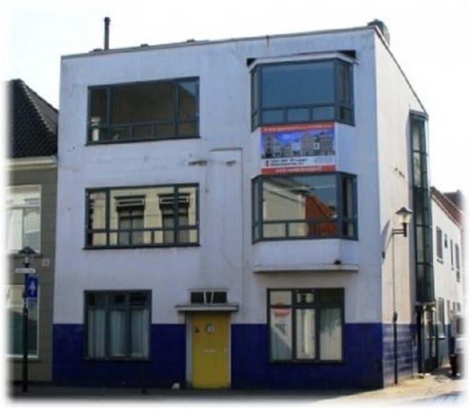 Het BlueBandhuis in de Arkelstraat voor de sloop in 2011