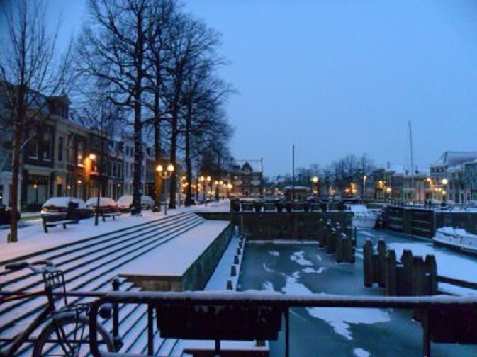 De Lingehaven gisteravond