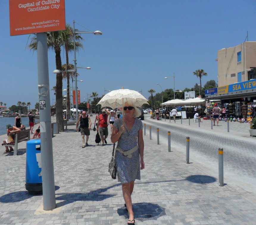 Boulevard van Paphos.