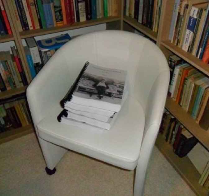 De vijf nieuwe exemplaren van het manuscript