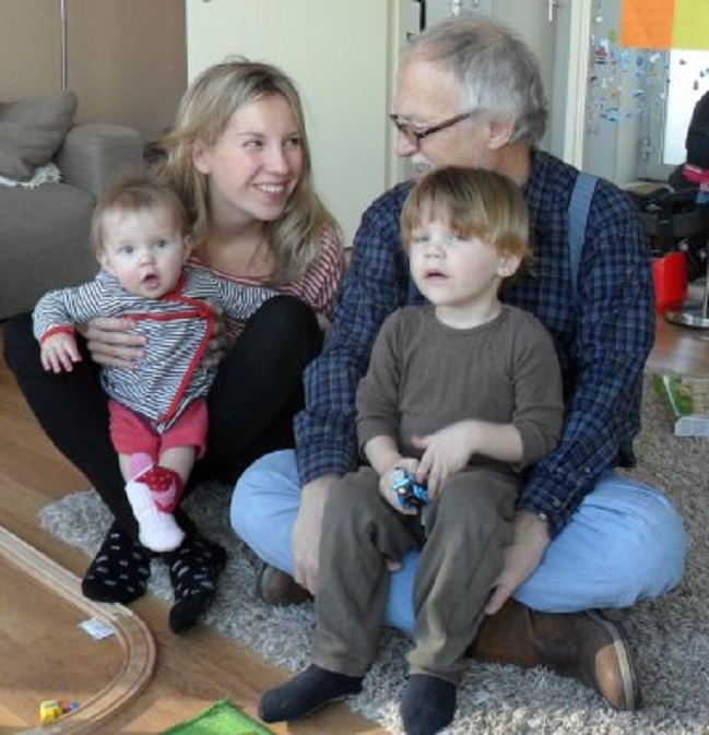 Vlnr. Lisa, Floor, Thijs en ik