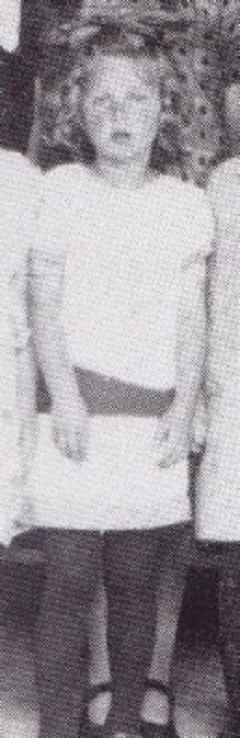 Mijn moeder, waarschijnlijk 6 jaar oud