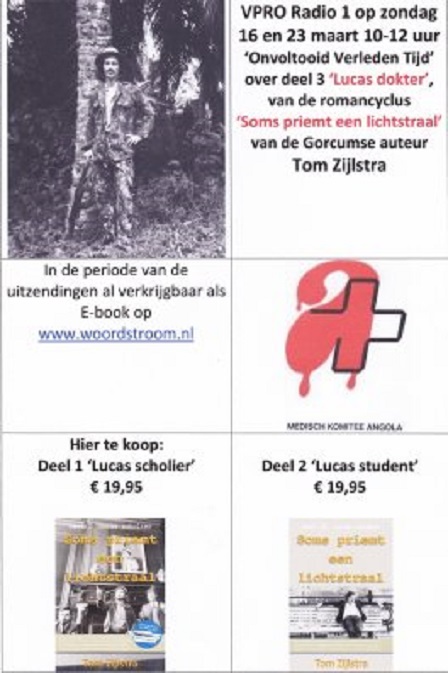 Deze aankondiging verspeidde ik vandaag in de boekhandels in de binnenstad