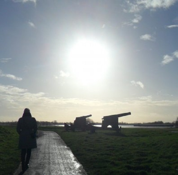 Vanmorgen op het Dalembolwerk (Bastion VI)