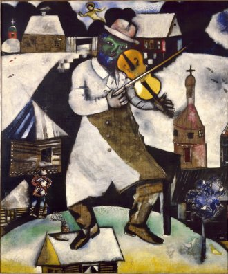Marc Chagall, De vioolspeler, 1912.
