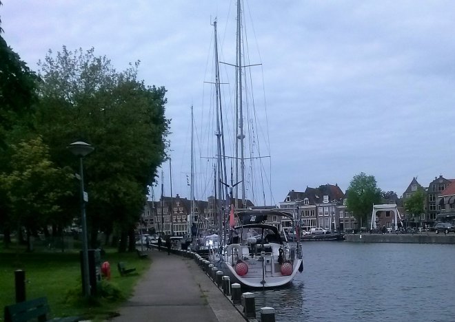 Dulce in de Binnenhaven van Hoorn.