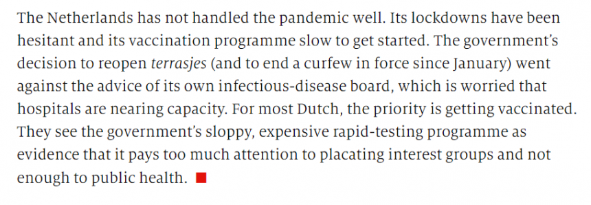 Commentaar in The Economist van 24 april 2021.
