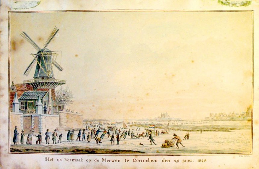 Tekening Cornelis Jonker, 1826