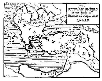 Het Ottomaanse Rijk in 1566