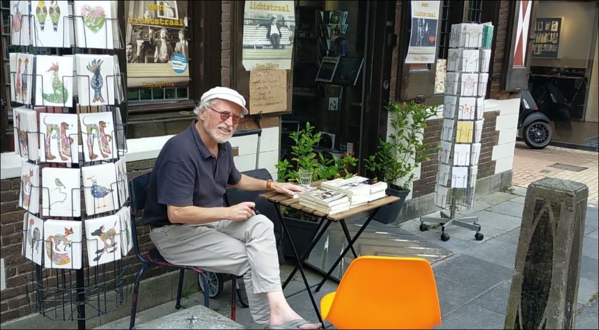 Gisteren signeersessie voor Boekhandel De Mandarijn.