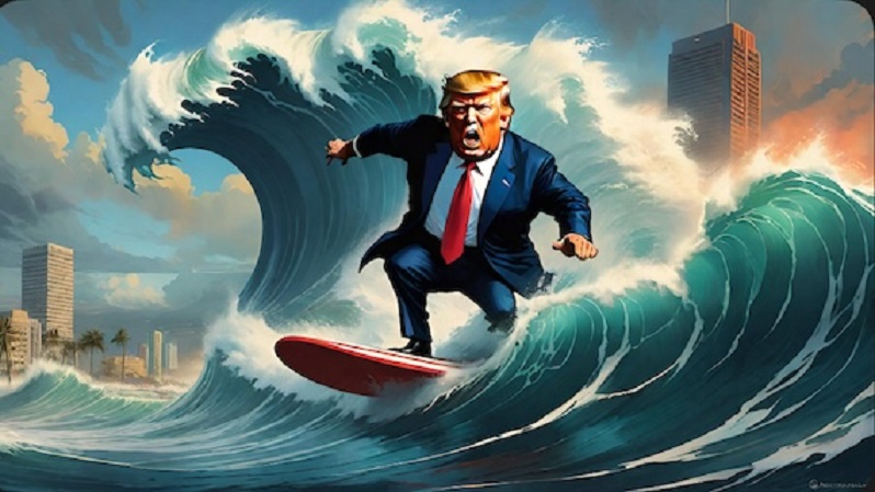 Riding the waves of climate change.