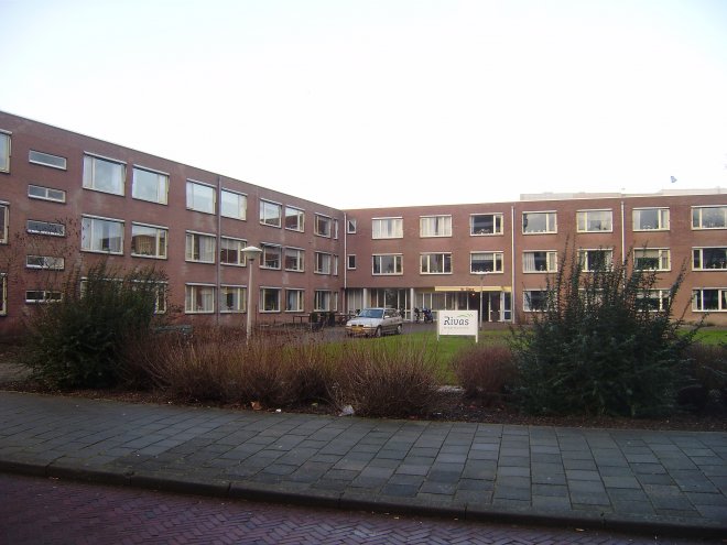 Verzorgingshuis St Clara in Gorinchem, onderdeel van de Rivas Zorggroep. Hier woont Oma Steers