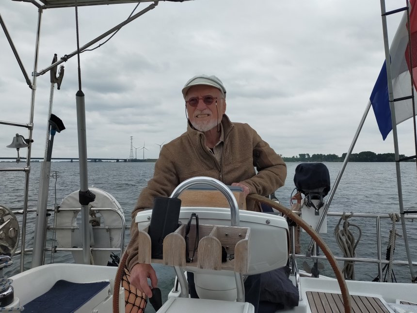 Eindelijk weer op het Hollands Diep.